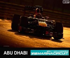 Puzzle Mark Webber - Red Bull - 2013 Abu Dhabi Grand Prix, 2η ταξινομούνται